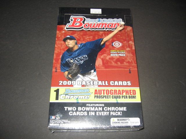 2009 Bowman Baseball Box (Hobby) (24/10)