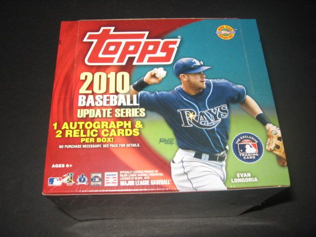 2010 Topps Baseball Update Jumbo Box (HTA)