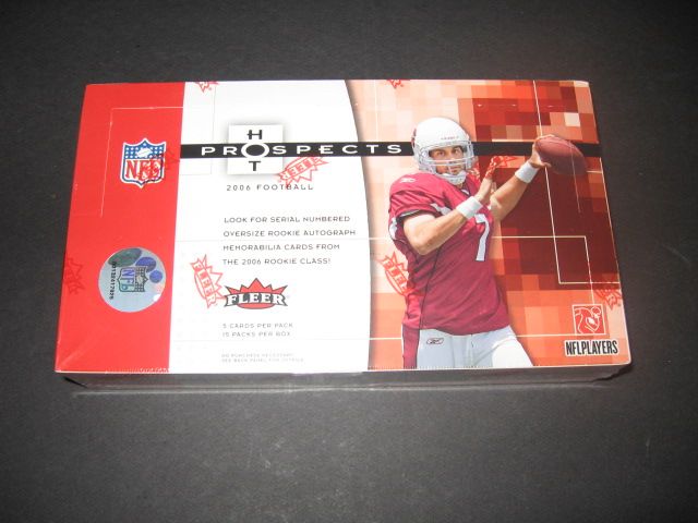 2006 Fleer Hot Prospects Football Box