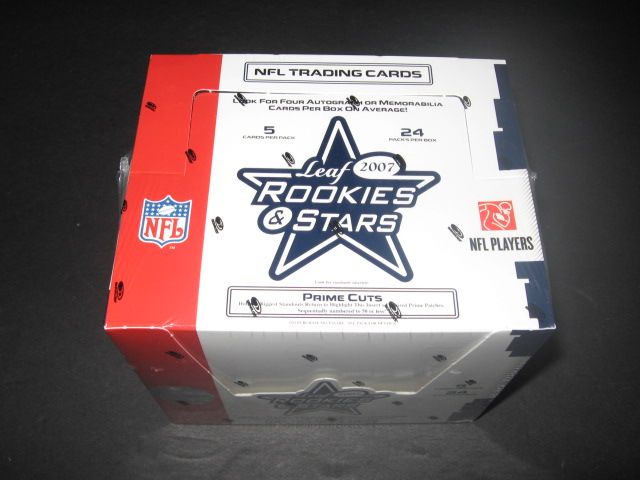 2007 Leaf Rookies & Stars Football Box (Hobby)