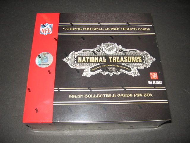 2007 Playoff National Treasure Football  Box