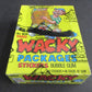1985 Topps Wacky Packages Unopened Wax Box (BBCE) (X-Out)