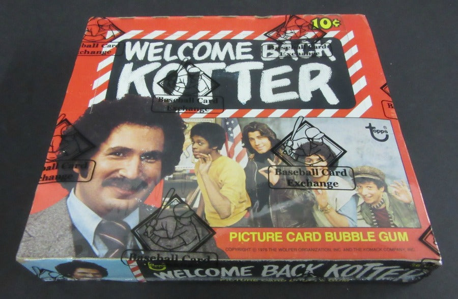 1976 Topps Welcome Back Kotter Unopened Wax Box (BBCE)