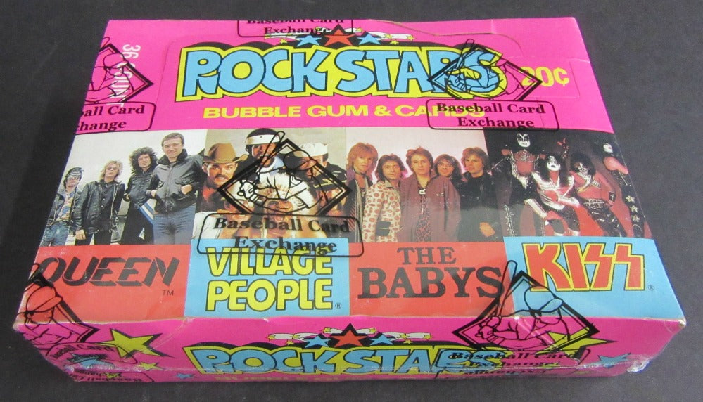1979 Donruss Rock Stars Unopened Wax Box (BBCE)
