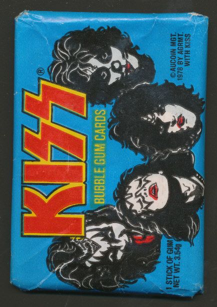 1978 Donruss KISS Unopened Series 1 Wax Pack