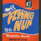 1968 Donruss Flying Nun Unopened Wax Pack