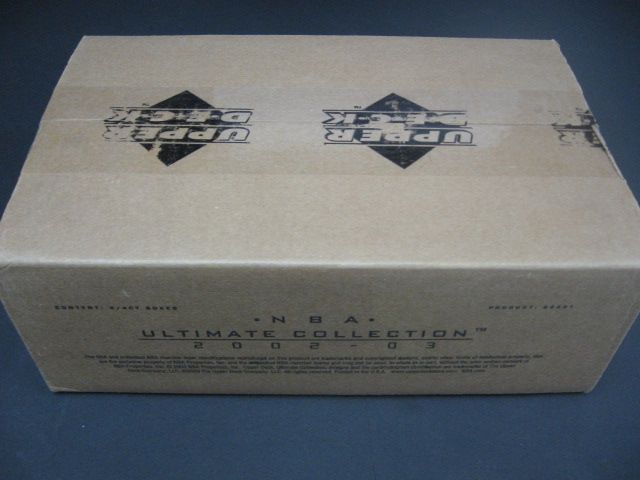 2002/03 Upper Deck Basketball Ultimate Collection Case (Hobby) (4 Box)