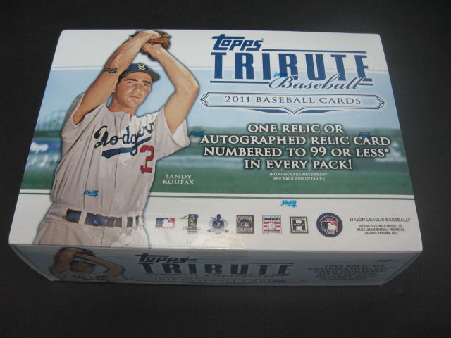 2011 Topps Tribute Baseball Box