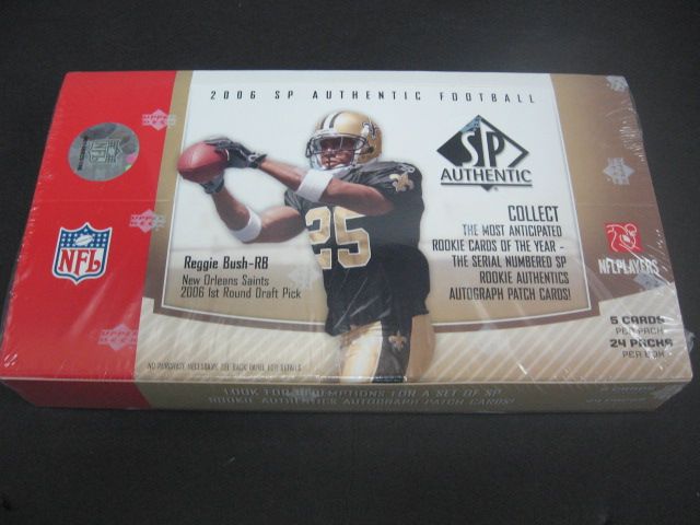 2006 Upper Deck SP Authentic Football Box (Hobby)