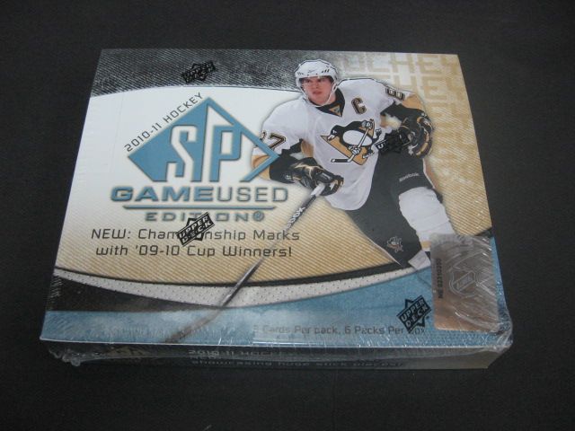 2010/11 Upper Deck SP Game Used Hockey Box (Hobby)