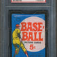1969 Topps Baseball Unopened 7th Series Wax Pack PSA 7