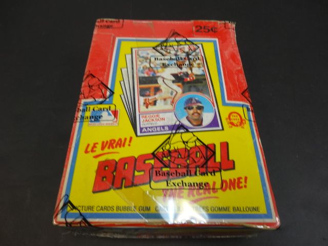 1983 OPC O-Pee-Chee Baseball Unopened Wax Box