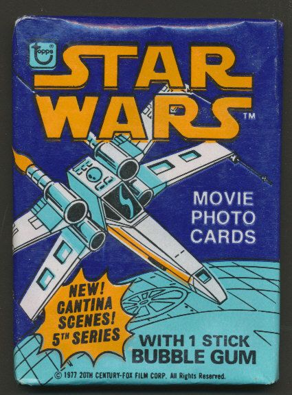 1978 Topps Star Wars Series 5 Unopened Wax Pack