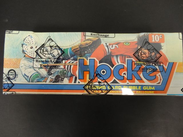1975/76 OPC O-Pee-Chee Hockey Unopened Wax Box