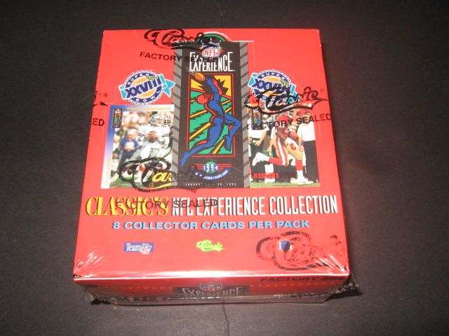 1994 Classic NFL Experience Football Box (Red)