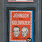 1964 Topps Johnson vs. Goldwater Unopened Wax Pack PSA 7
