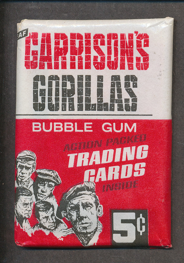 1967 Leaf Garrisons Gorillas Unopened Wax Pack