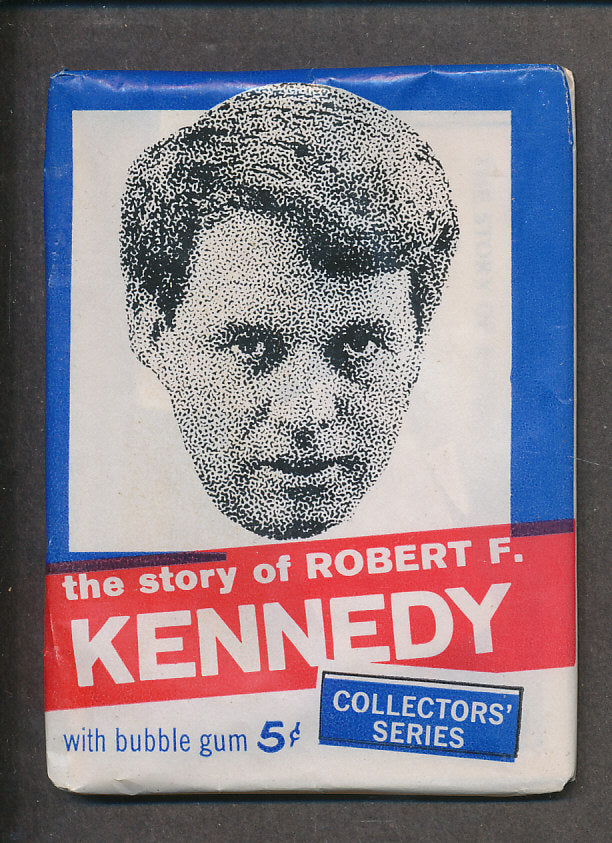 1968 Philadelphia Robert F. Kennedy Unopened Wax Pack