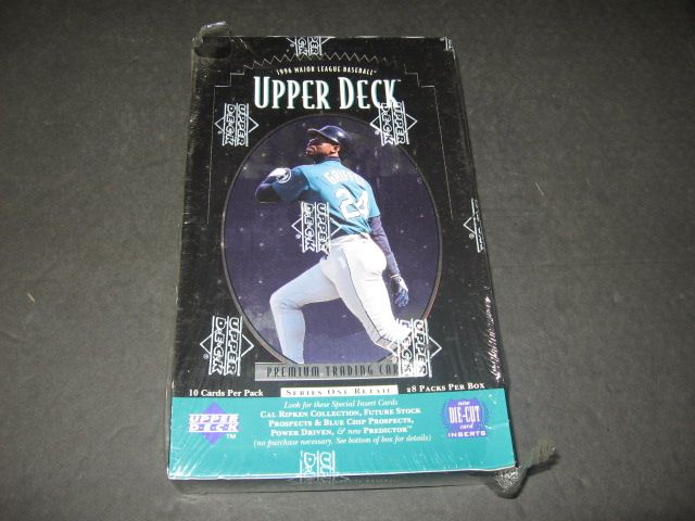 1996 Upper Deck Baseball Series 1 Box (Retail) (28/10)