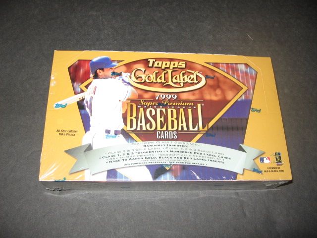 1999 Topps Gold Label Baseball Box (Retail)