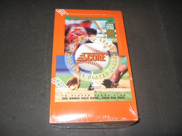 1994 Score Baseball Series 2 Box (Retail)