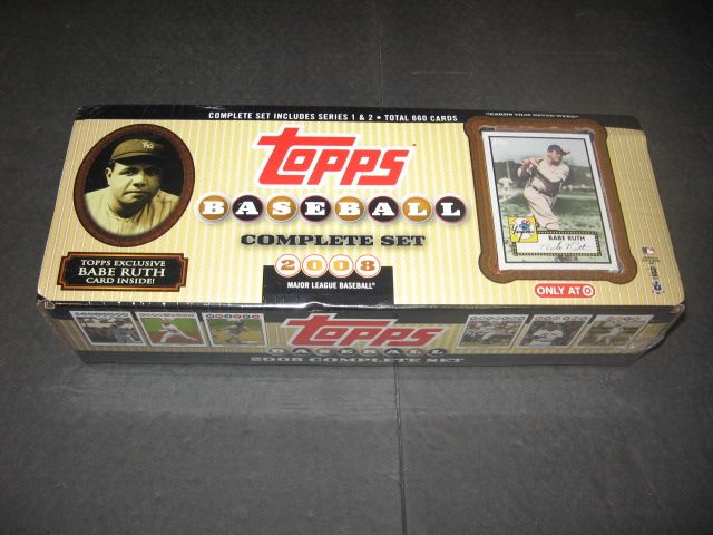 2008 Topps Baseball Factory Set (Target) (Ruth)