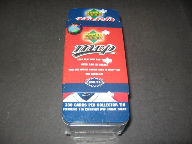 2003 Upper Deck MVP Baseball Factory Set