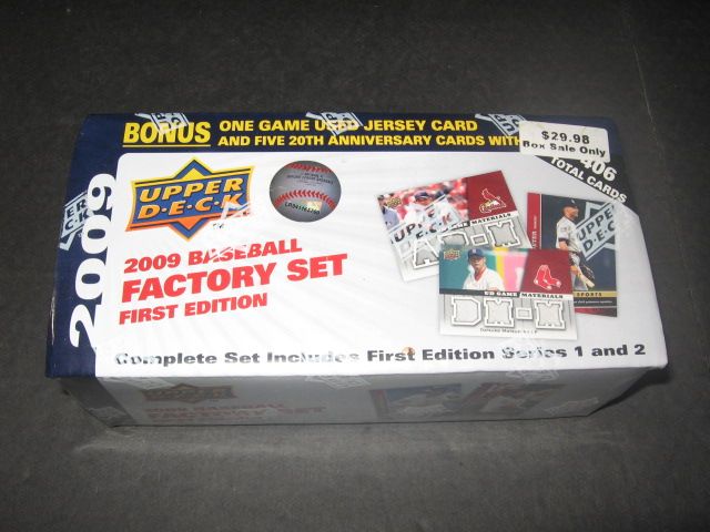 2009 Upper Deck Baseball First Edition Factory Set