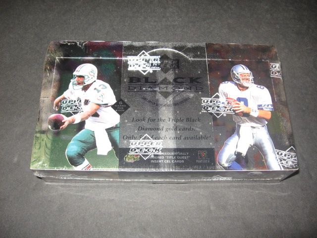 1997 Upper Deck Black Diamond Football Series 2 Box