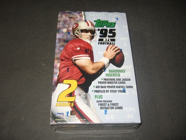 1995 Topps Football Series 2 Box (Retail)