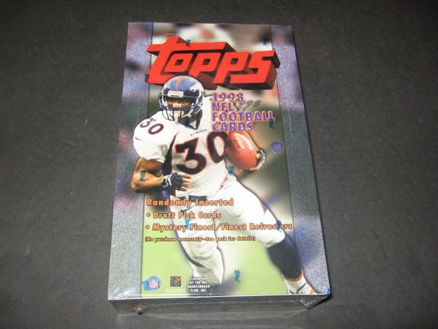 1998 Topps Football Box (Retail)