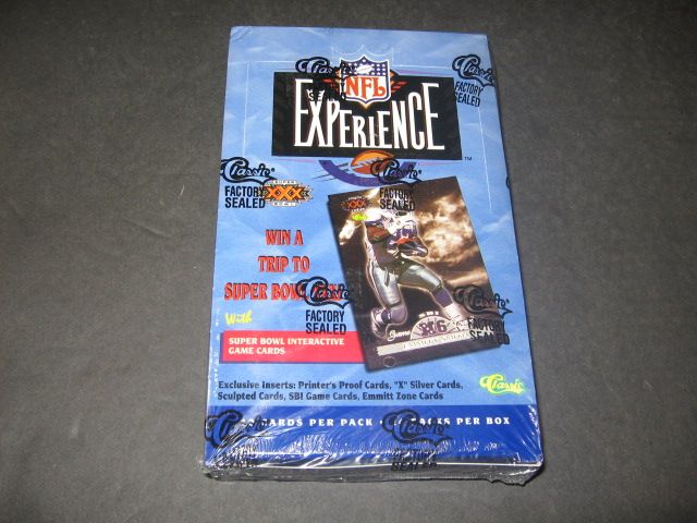 1996 Classic NFL Experience Football Box (Blue)