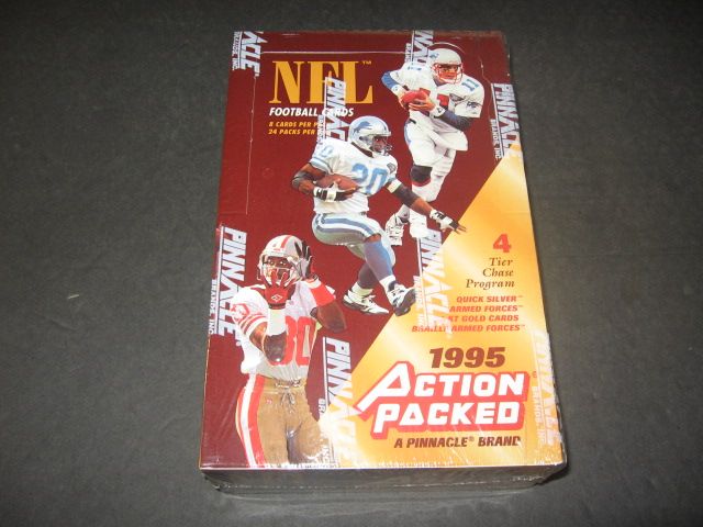 1995 Pinnacle Action Packed Football Box (Retail)