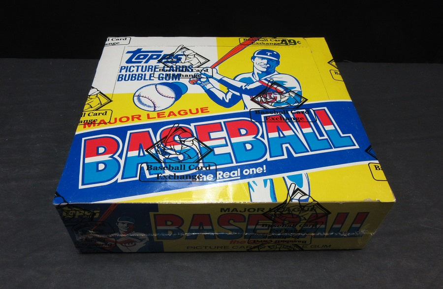 1983 Topps Baseball Unopened Cello Box (BBCE) (Non X-Out)