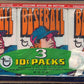 1972 Topps Baseball Unopened Wax Pack Tray
