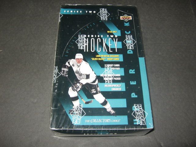 1993/94 Upper Deck Hockey Series 2 Box (Retail)