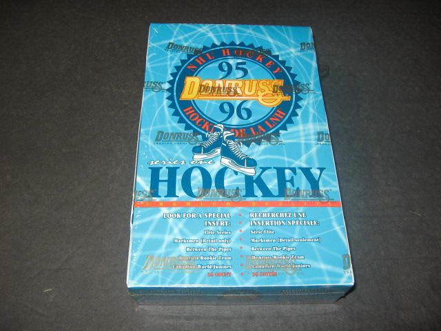 1995/96 Donruss Hockey Series 1 Box (U.S./Canada)