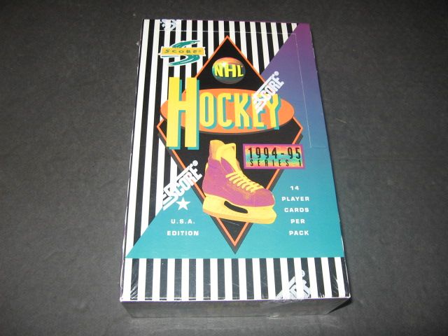 1994/95 Score Hockey Series 1 Box (Retail) (U.S.)