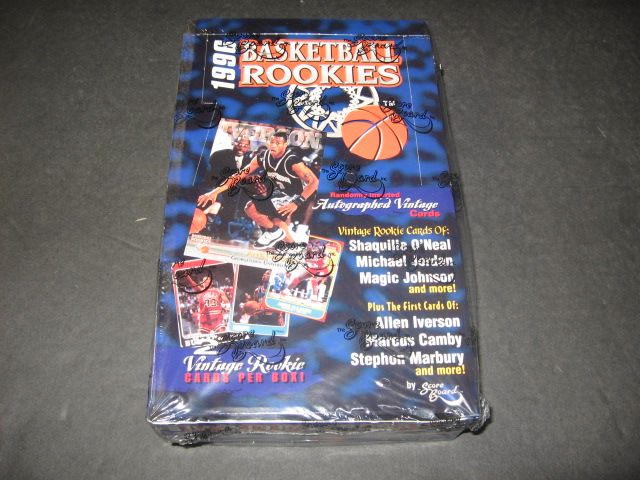 1996/97 Score Board Basketball Rookies Box
