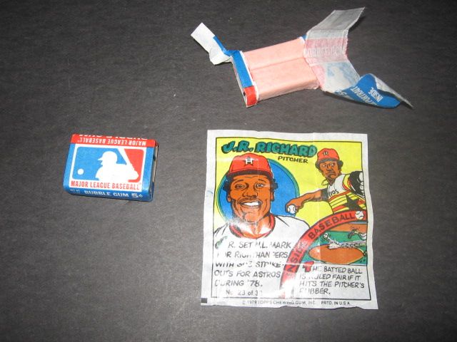 1979 Topps Baseball Unopened Comics Pack