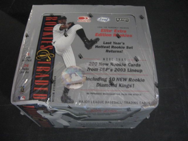 2003 Donruss DLP Rookies & Traded Baseball Box (Hobby)