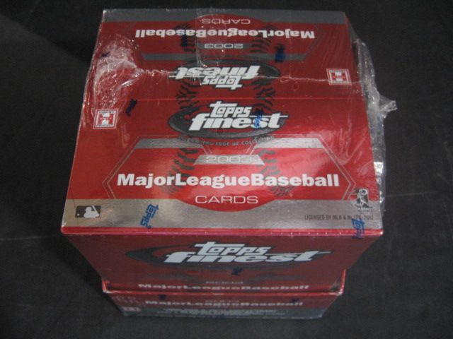 2003 Topps Finest Baseball Box (Hobby)