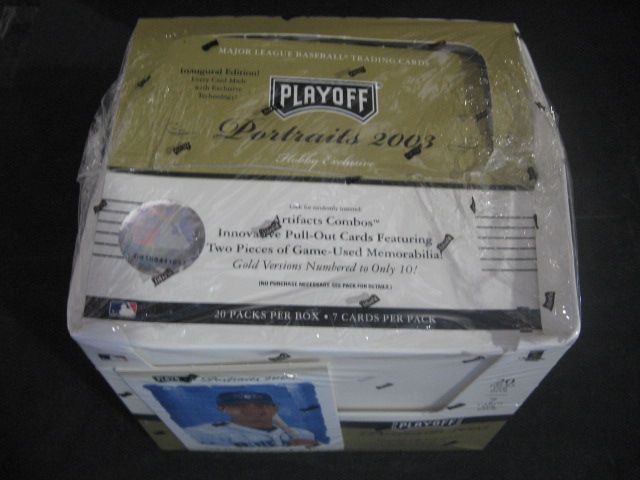 2003 Playoff Portraits Baseball Box (Hobby)