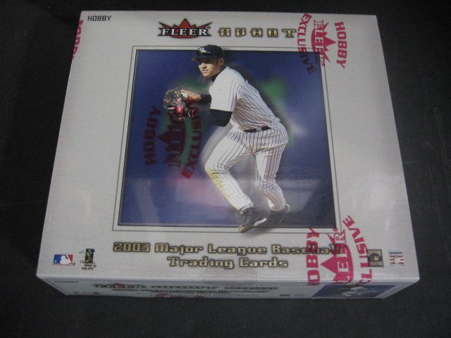 2003 Fleer Avant Baseball Box (Hobby)