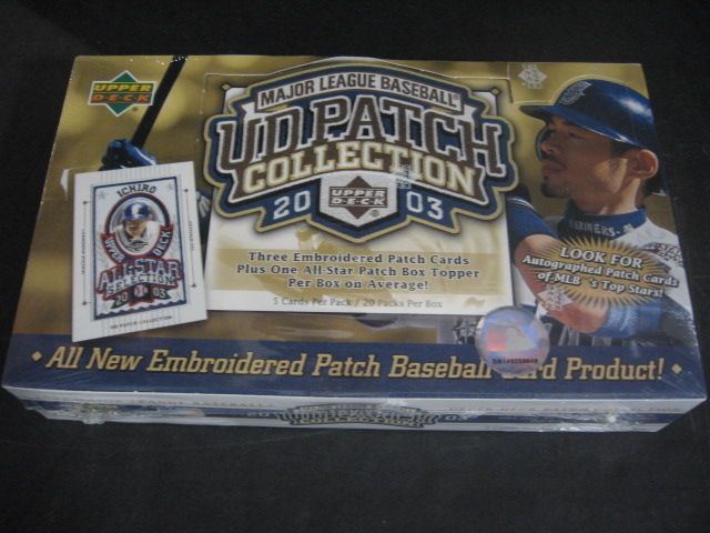 2003 Upper Deck Patch Collection Baseball Box (Hobby)