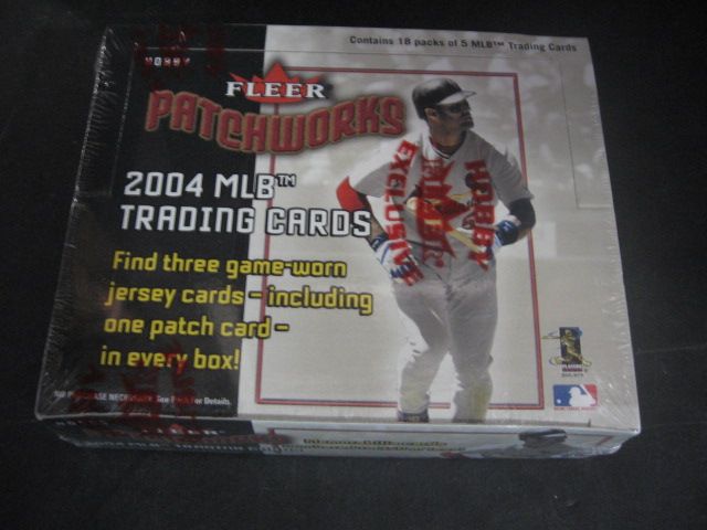2004 Fleer Patchworks Baseball Box (Hobby)