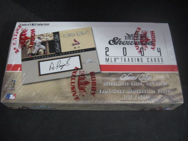 2004 Fleer Showcase Baseball Box (Hobby)