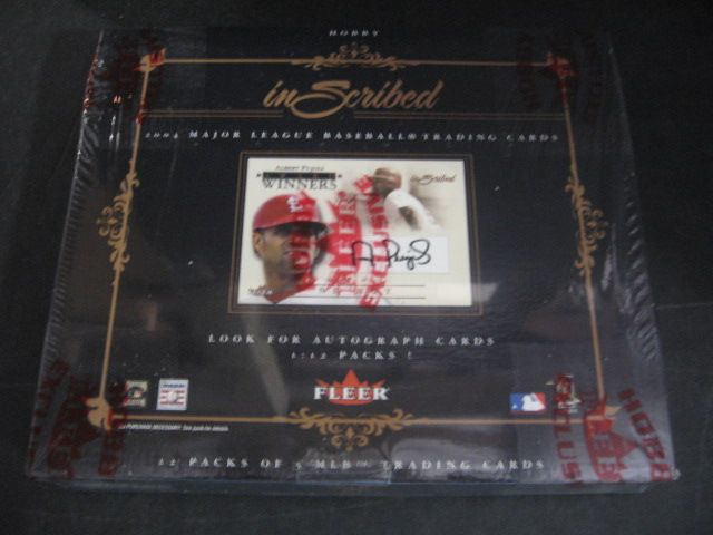 2004 Fleer Inscribed Baseball Box (Hobby)