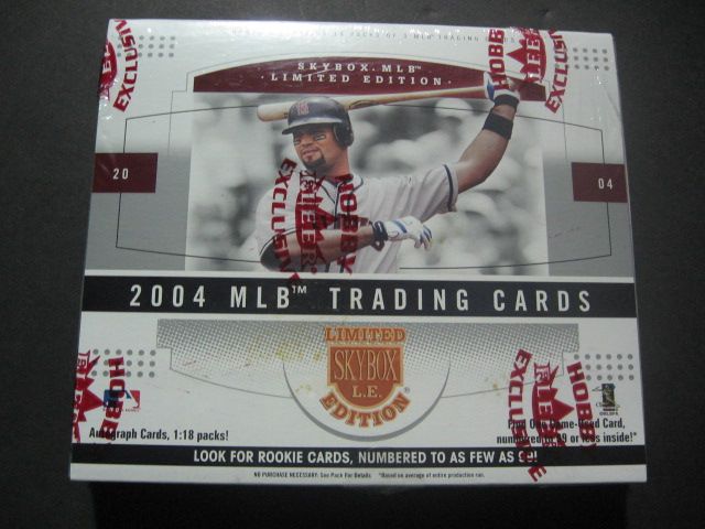 2004 Fleer Skybox Limited Edition L.E. Baseball Box (Hobby)