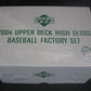 2004 Upper Deck Baseball High Gloss Factory Set